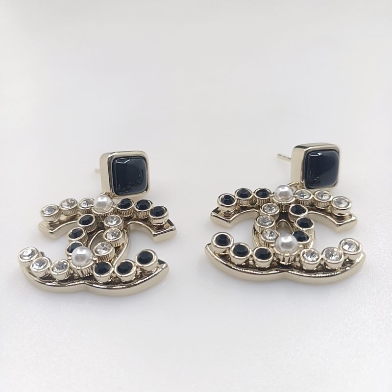 Ch*el earrings